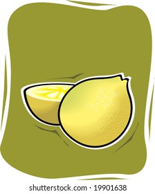  ripe and sliced lemon 	