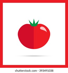 Ripe tomato icon