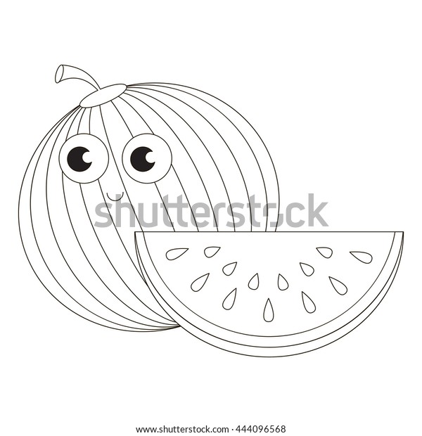 940 Coloring Book Watermelon HD