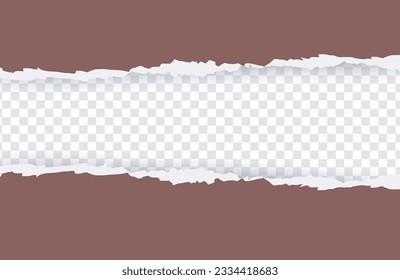 	
Borrado de fondo de hoja de papel desgarrado