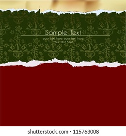 ripped paper background