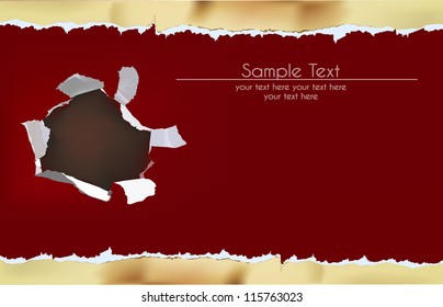 ripped paper background