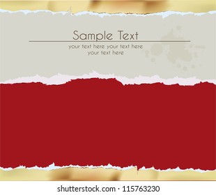 ripped paper background