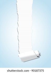 Ripped paper background