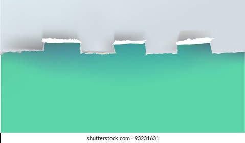 Ripped paper background
