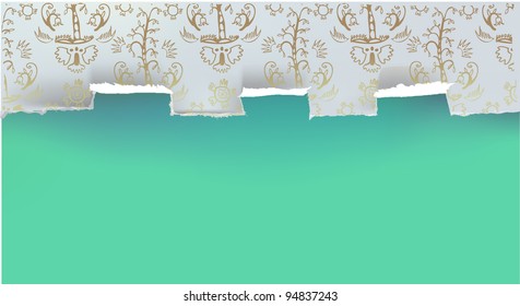 ripped paper background