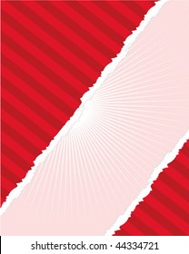 Ripped paper design background