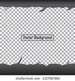 Ripped paper on transparent background with space for text, vector art and illustration. EPS10 - Powered by Shutterstock - Get 15% off with code: PIKWIZARD15