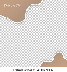 Ripped paper torn edges strips  background