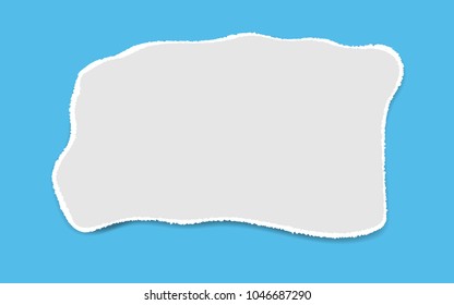 Ripped paper. Vector of ripped paper. the paper was ripped background.