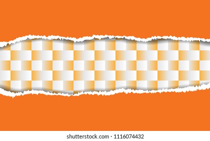 Ripped paper. Vector of ripped paper. the paper was ripped background.
