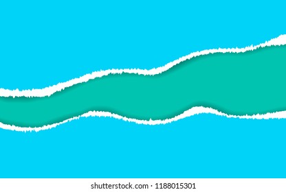 Ripped paper. Vector of ripped paper. the paper was ripped background.
