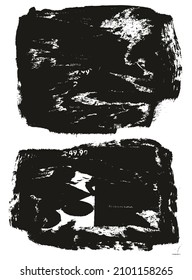 Ripped And Torn Paper Background Grunge Punk Style High Detail Abstract Vector Background Set 