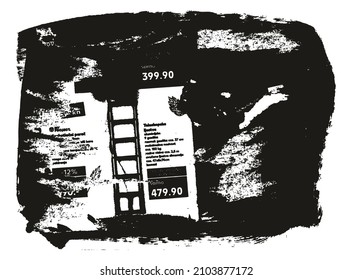Ripped And Torn Paper Background Grunge Punk Style High Detail Abstract Vector Background Set 