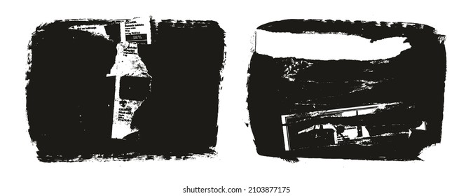 Fondo De Papel Desgarrado Y Desgarrado Estilo De Maletero De Alto Detalle Resumen Conjunto De Fondo Del Vector 