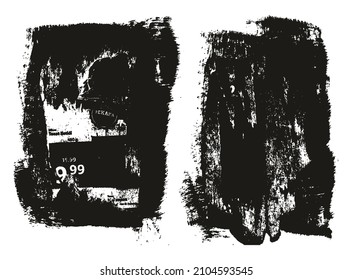 Ripped And Torn Paper Background Grunge Punk Style High Detail Abstract Vector Background Set 