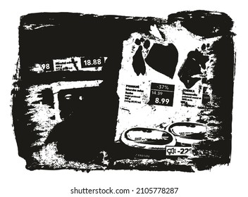 Fondo De Papel Desgarrado Y Desgarrado Estilo De Maletero De Alto Detalle Resumen Conjunto De Fondo Del Vector 