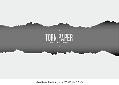ripped torn paper sheet background