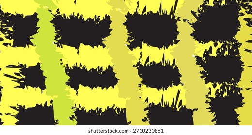 Rasgado de papel amarillo rasgado bordes aislados en papel de fondo negro lágrima abstracta