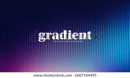 Ripple glass distortion background. Abstract fractal effect ribbed glass texture with vibrant gradients smooth fluted vertical lines. Reeded Bold dynamic design blending futuristic tones vector bg.