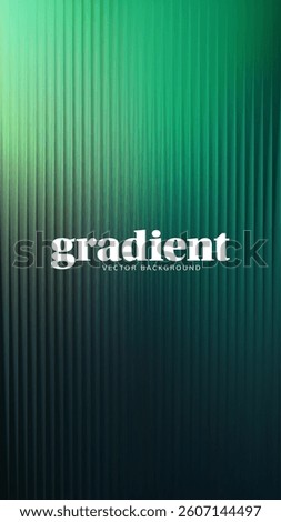 Ripple glass distortion background. Abstract fractal effect ribbed glass texture with vibrant gradients smooth fluted vertical lines. Reeded Bold dynamic design blending futuristic tones vector bg.