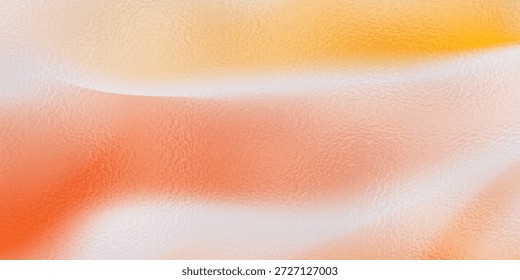 Ripple glass texture background, vertical ribbed gradient, soft blurred center. Modern abstract distortion surface, vector illustration