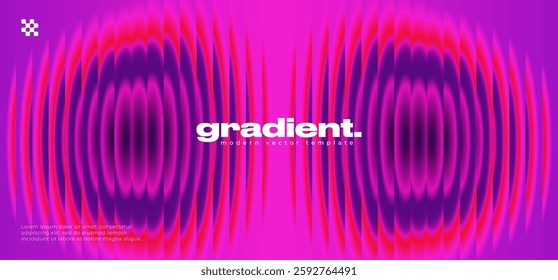 Ripple gradient background design. Modern ripple glass texture effect.