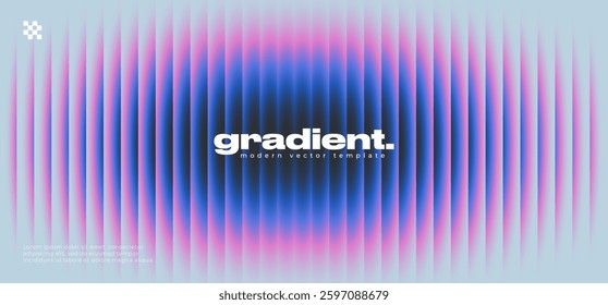 Ripple gradient background design. Modern ripple glass texture effect.