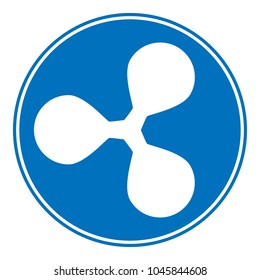 Ripple icon on white background. Vector illustration.