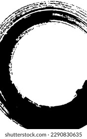 Ripple swirl Japanese pattern background