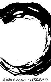 Ripple swirl Japanese pattern background