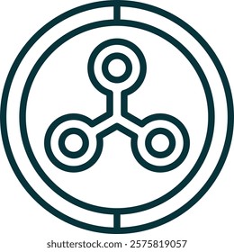 Ripple Symbol Element For Design Graphic