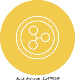 Ripple vector icon. Can be used for printing, mobile and web applications.