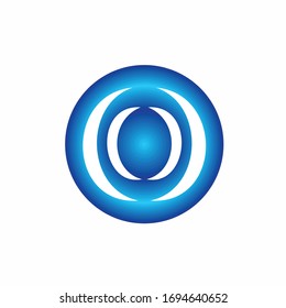 logotipo vectorial ripple, diseño logotipo ripples