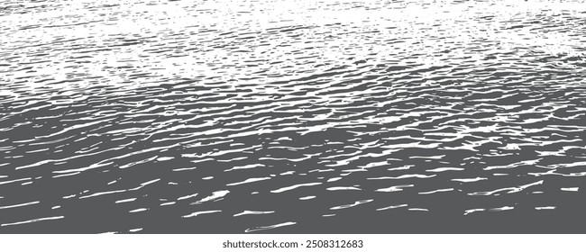 Ripple and water waves on surface of sea. Water surface texture. Small sea waves.