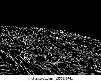 ripples optical effect dynamic background monochrome