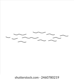 ripples small vector, icon symbol white background eps
