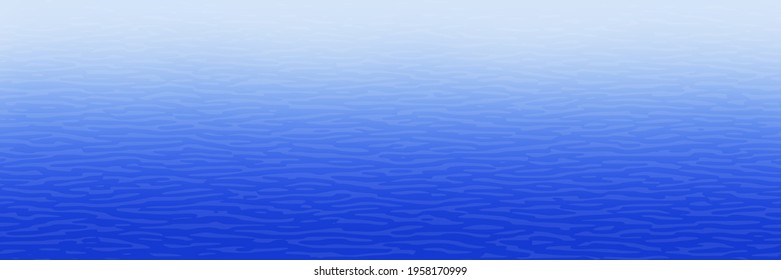 Ripples and water waves, sea surface. Vector natural background.