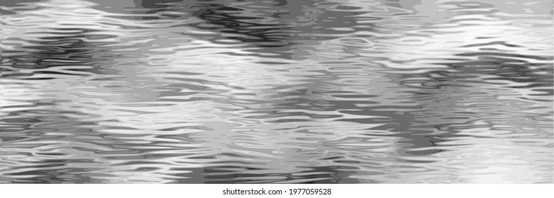 Ripples and water waves, sea surface. Vector natural background.