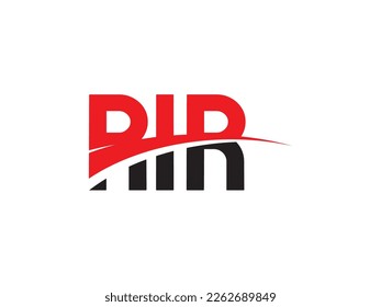 RIR Letter Initial Logo Design Vector Illustration