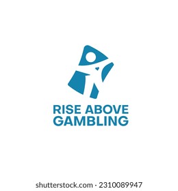 Rise Avobe Gambling Logo Design