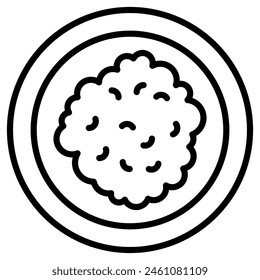 Ilustración vectorial de línea de iconos de subir y bajar