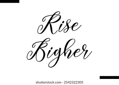 Aumentar as citações motivacionais de texto de tipografia abstrata