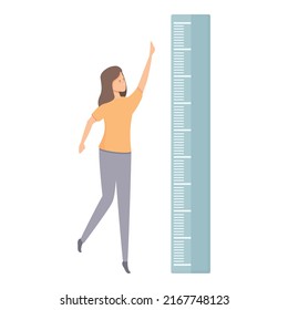 Rise performance icon cartoon vector. Cost indicator. Unit business