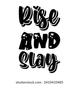 rise and slay black letter quote