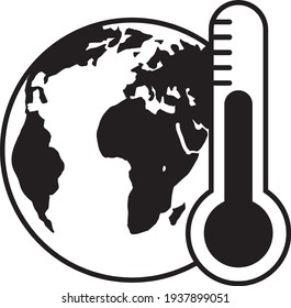 El aumento de la temperatura en el suelo. El mundo es como una bomba.