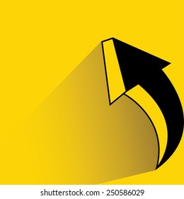 rising arrow, arrow 