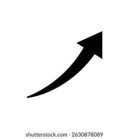 Rising Arrow for Market Expansion and Progress in Business