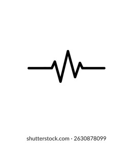 Rising Heartbeat Line Showing Increasing Vital Signs