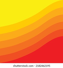 rising heatwave abstraction vector illustration